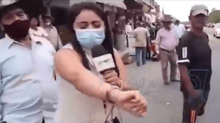 La Policía asegura que hubo una confusión en la agresión contra periodista Pamela Morante
