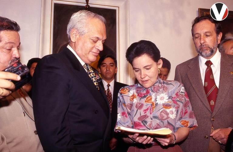 $!Los momentos más icónicos de Alexandra Vela en la política ecuatoriana