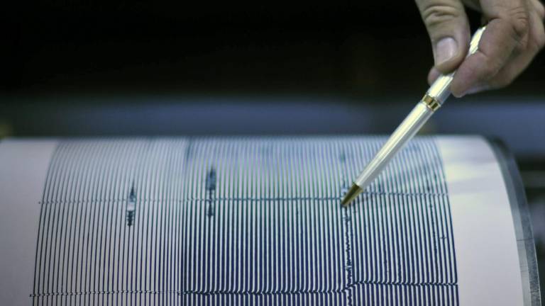 Una fotografía de archivo de un sismógrafo. EFE/Ulises Rodríguez