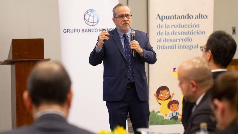 Desnutrición crónica infantil en Ecuador: 'Bajaron los índices, pero hay brechas que superar', dice Jaime Saavedra, del Banco Mundial