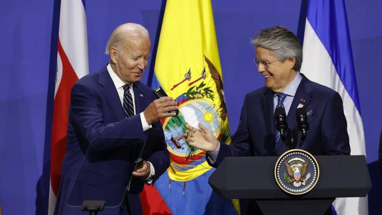 Guillermo Lasso pidió al Presidente de Estados Unidos más cooperación en materia defensa
