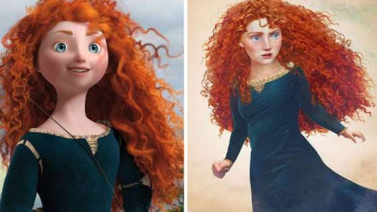 Un artista imagina a las princesas de Disney como personas reales