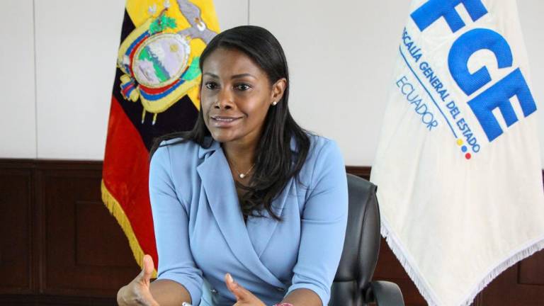 La fiscal general del Estado, Diana Salazar, está próxima a enfrentar un juicio político en la Asamblea Nacional.