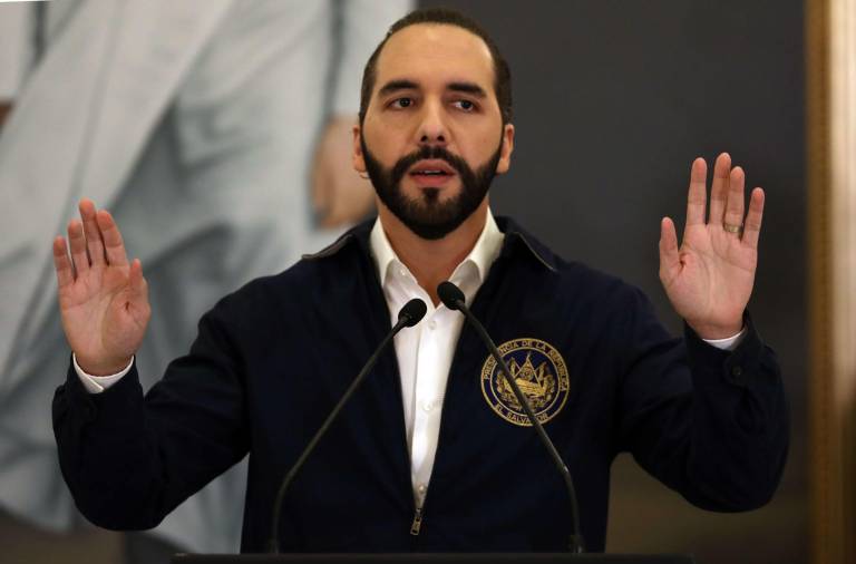 $!Fotografía de archivo del presidente de El Salvador, Nayib Bukele.