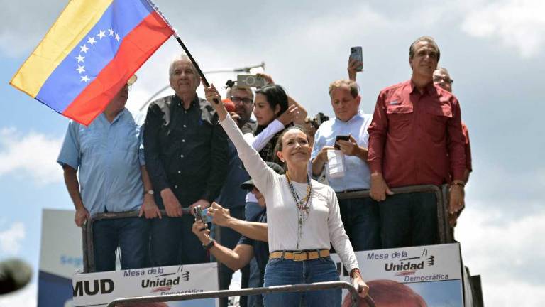 María Corina Machado indicó que la protesta pacífica es un derecho de todos los venezolanos.