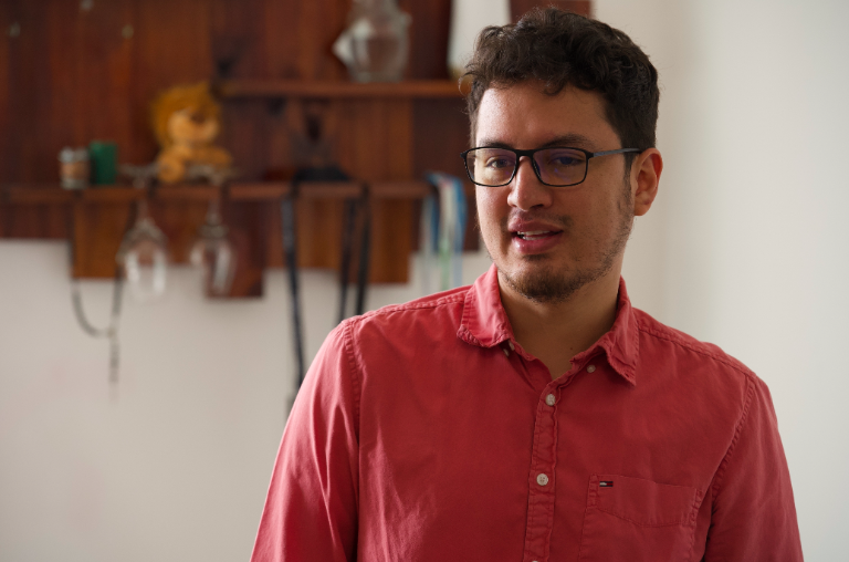 $!Christian Almendáriz es un riobambeño de 27 años que se mudó a Guayaquil años atrás para estudiar aviación.