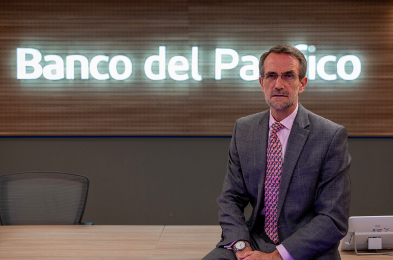 $!Roberto González fue elegido por el Directorio de Banco del Pacífico como Presidente Ejecutivo de la institución en junio de 2021.