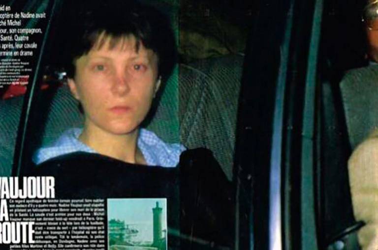 $!Nadine Vaujour en una historia de entonces.