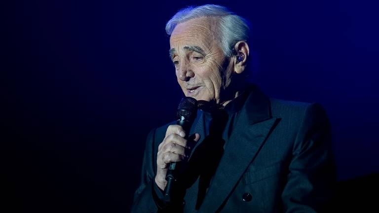 Charles Aznavour, figura de la canción romántica francesa