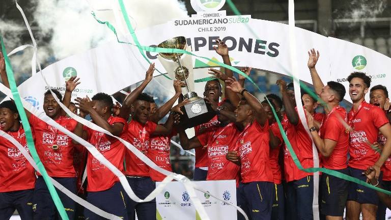 Ecuador conquista por primera vez el Sudamericano Sub-20