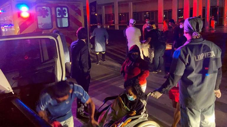 Investigan causa de incendio en el Hospital de Especialidades de Portoviejo