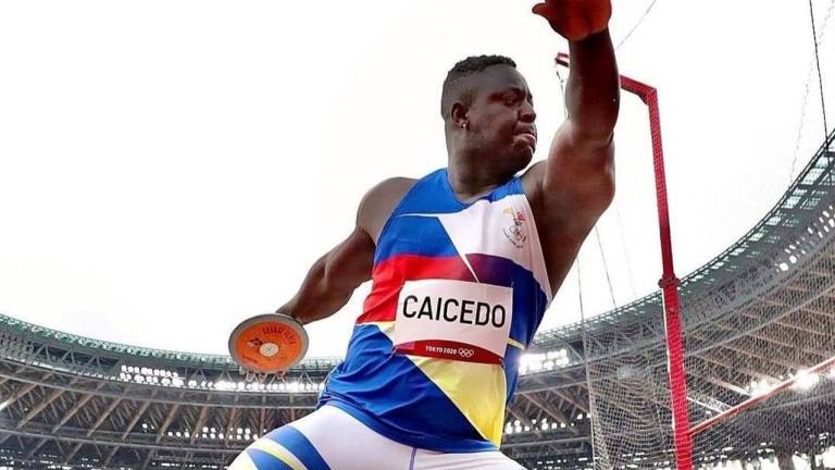 Lesionado y sin apoyo compitió en Tokio el atleta ecuatoriano Juan José Caicedo