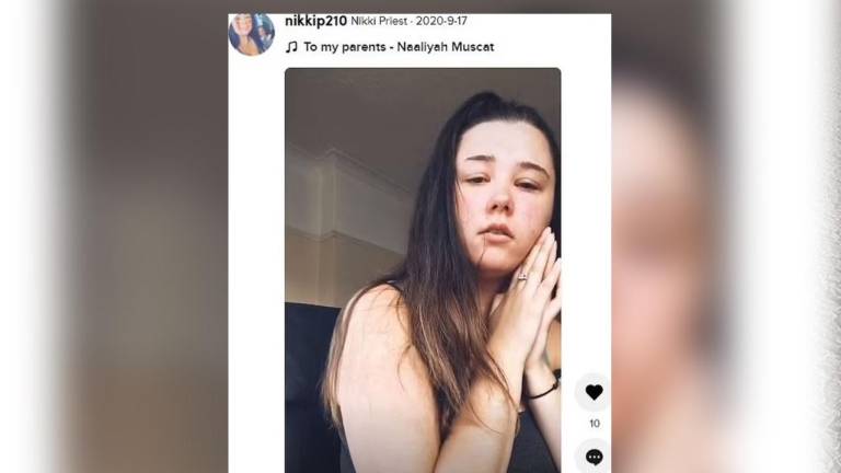Mujer asesinó a su hija y subió un video a TikTok pidiendo perdón a sus padres