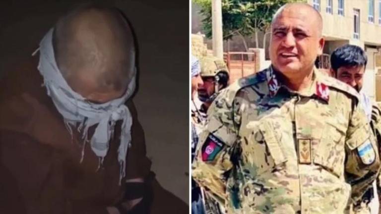 Talibanes asesinan a sangre fría a un expolicía afgano y graban el hecho