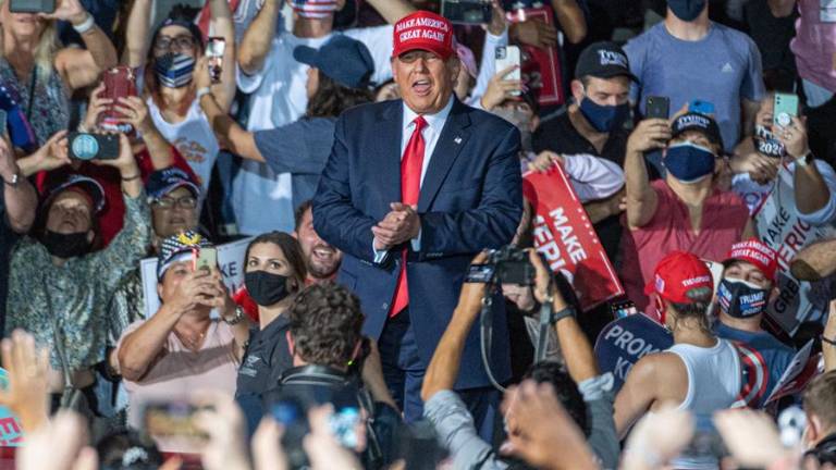 Donald Trump, un presidente incendiario en busca de la reelección