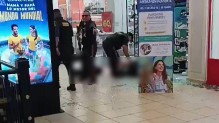 Dictan prisión preventiva para tres detenidos por tiroteo en centro comercial del sur de Guayaquil