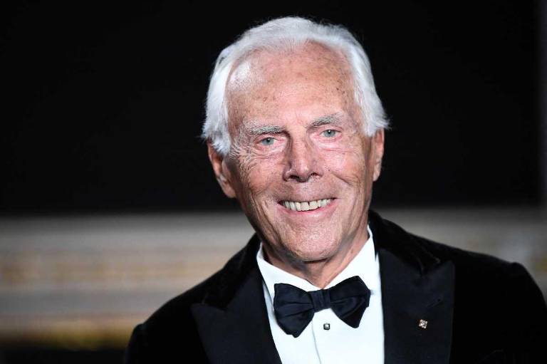 $!Giorgio Armani falleció a los 91 años dejando un legado que revolucionó la moda.