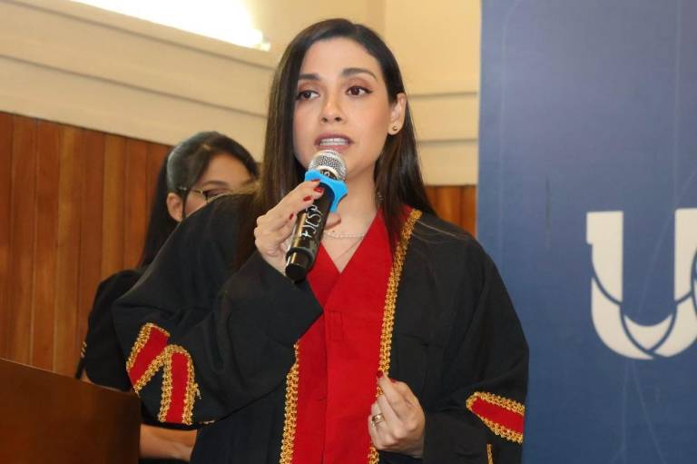$!Mercedes Caicedo es la jueza más joven de la Corte Nacional.