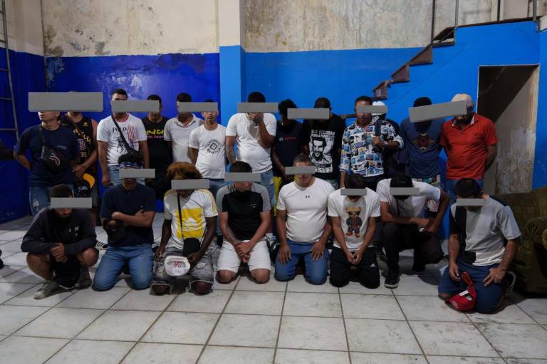 $!21 hombres fueron capturados en el operativo Pandora.