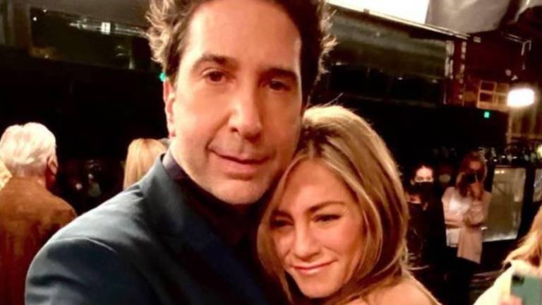 Jennifer Aniston habló sobre su relación con David Schwimmer