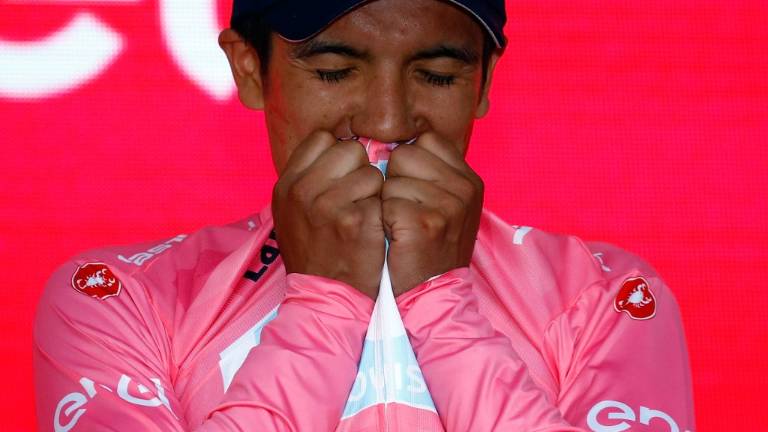 Carapaz: &quot;Seguro que Ecuador está reventando por la emoción&quot;