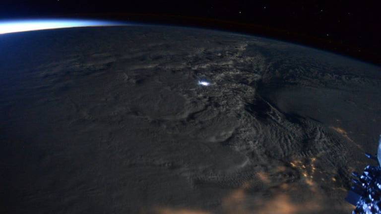 La gran tormenta en EE.UU. vista desde el espacio