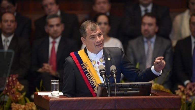 Muerte de Roldós y OEA, temas que trató Correa en su informe anual