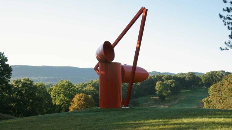 Las esculturas se funden con el paisaje en el museo Storm King de Nueva York