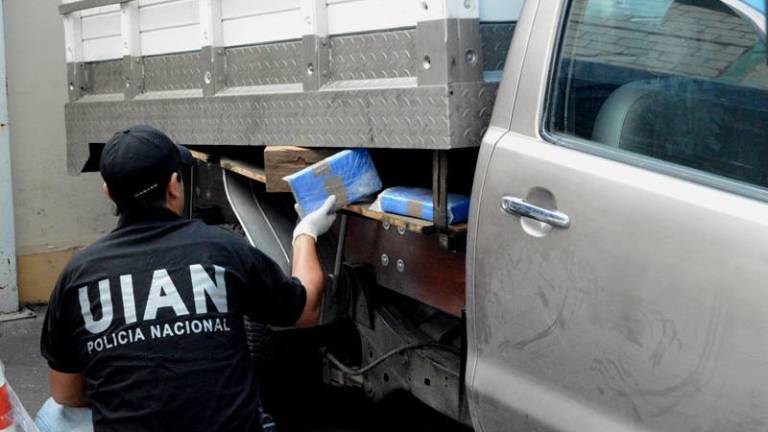 La Policía decomisa más de 200 kilos de cocaína en Quito
