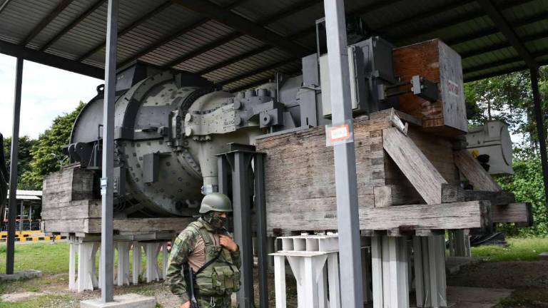 La central térmica Termogas Machala genera 100 MW, es decir, está con el 25% de su capacidad de operación.