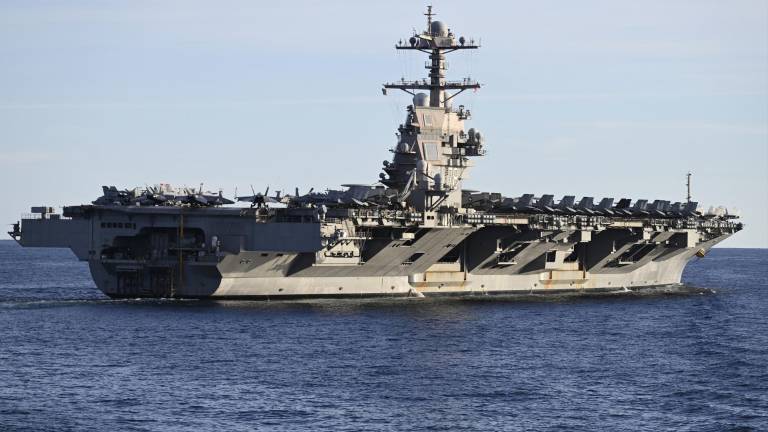 Así es el portaaviones estadounidense USS Gerald R. Ford, que combatirá el narcotráfico en América Latina