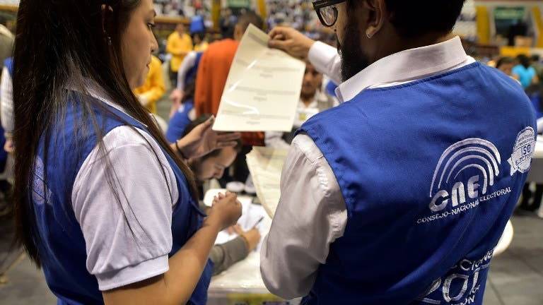 CNE finaliza recuento parcial de votos de segunda vuelta