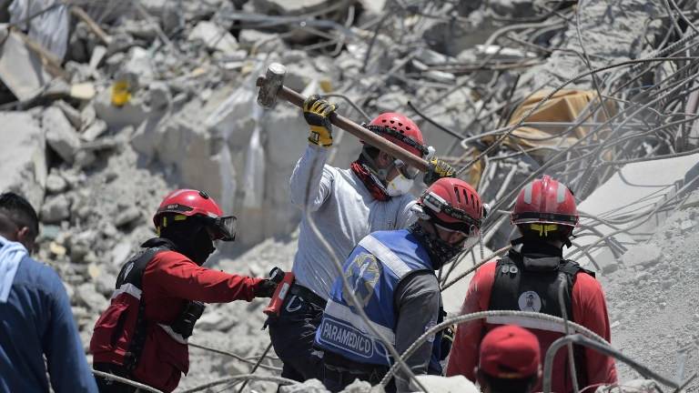 Disminuye la cifra de los desaparecidos en terremoto