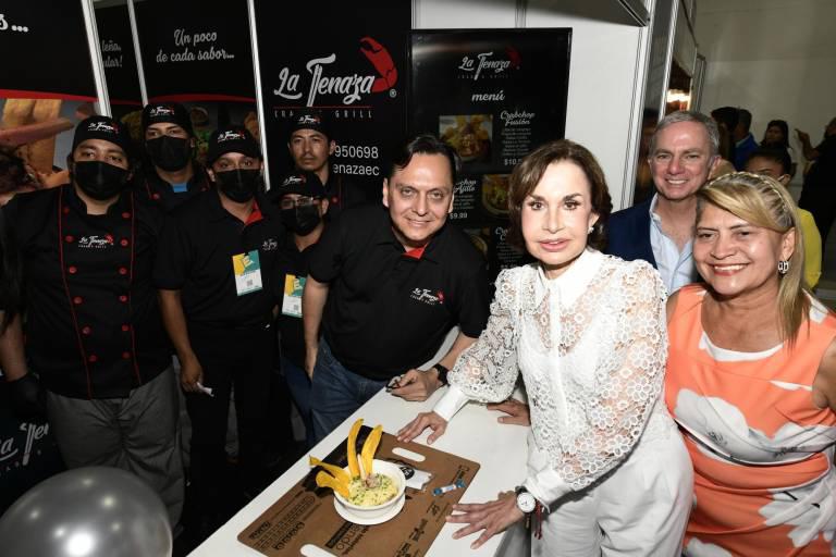 $!Gloria Gallardo durante la Feria Gastronómica Raíces 2022.
