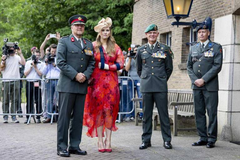 $!El acto marcó su primera participación oficial en una ceremonia de carácter castrense.