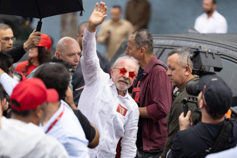 $!El presidente de Brasil, Lula da Silva, vota en São Bernardo do Campo, São Paulo.