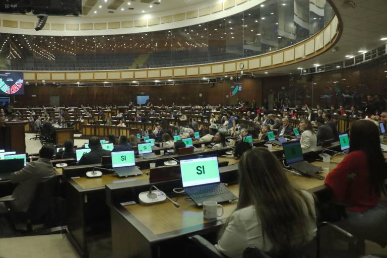 $!Fotografía del Pleno de la Asamblea Nacional, tomada en agosto de este año.