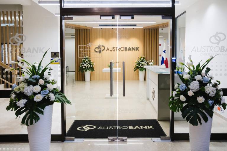 $!Oficinas de Austrobank Overseas en Panamá.