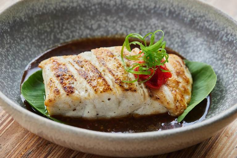 $!Foto de uno de los platos del restaurante Cosme, llamado Calle Capón.