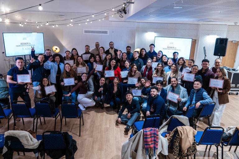 $!Participantes de The Latin American, programa empresarial organizado por Latin Americans Rising.