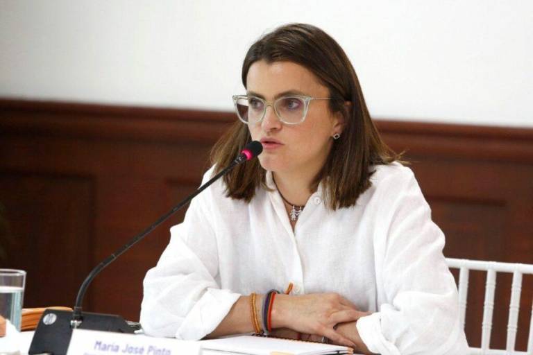 $!Fotografía de la vicepresidenta de Ecuador, María José Pinto.