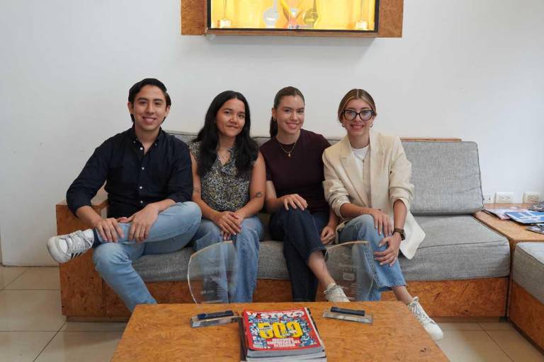 $!De izquierda a derecha: Anthony Fuentes, Viena Arrollo, Valeria Capello y Fiorella Castro.