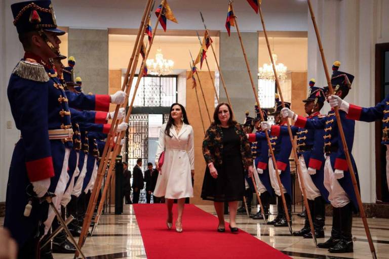 $!La vicepresidenta Verónica Abad ya no cumplirá funciones en Quito, sino desde la Embajada de Ecuador en Tel Aviv, en Israel.