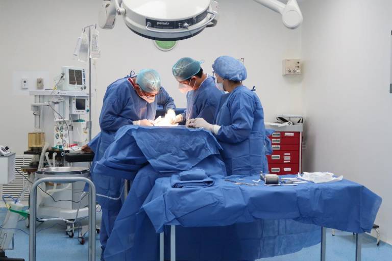 $!El Hospital San Carlos cuenta con sala de cirugía y partos para atender enfermedades convencionales, cirugías ambulatorias y cesáreas.