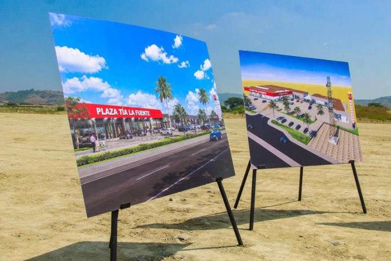 $!Plaza Tía La Fuente contará con 31 locales comerciales.
