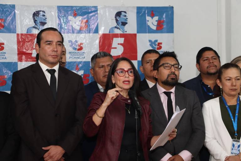 $!Rueda de prensa de la Revolución Ciudadana.