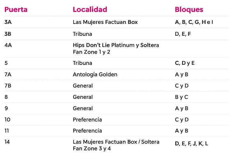 $!Shakira en Quito: objetos prohibidos, puertas y detalles que debes saber antes del evento