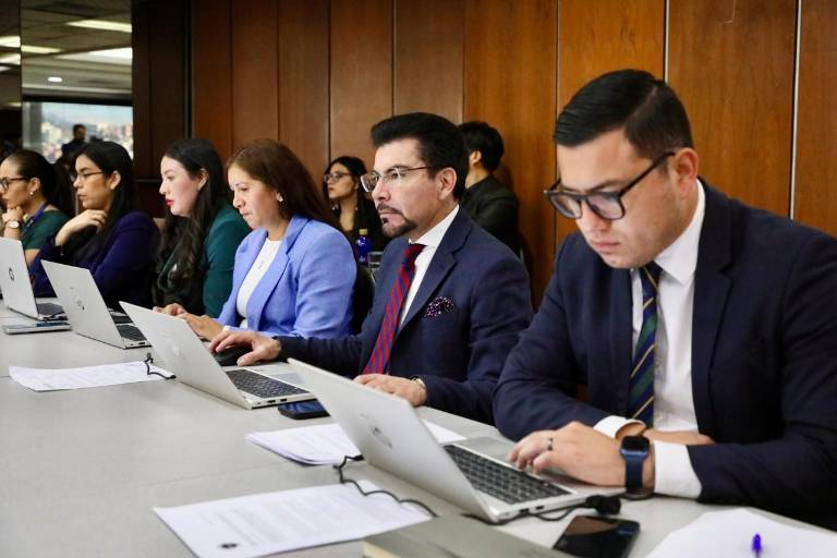 $!Con la presencia del fiscal general del Estado (e), Leonardo Alarcón, se instaló la audiencia de formulación de cargos contra 21 personas.