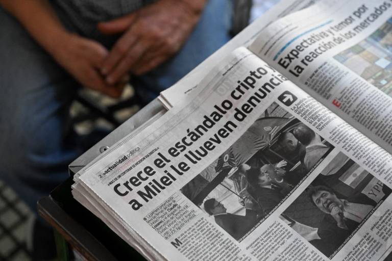 $!Escándalo en Argentina por 'criptofiasco'.