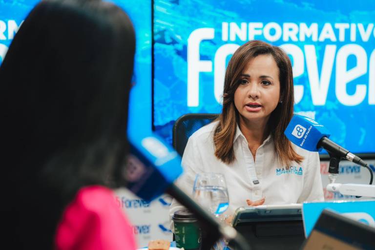 $!Marcela Aguiñaga habla sobre la crisis del correísmo.